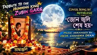 Cover song by Mithlesh/জোন জ্বলি শেষ হয়/Tribute To Zubin Garg #zubingarg #joyzubeenda #zubin
