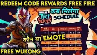 Free fire tri series redeem code rewards | tri series redeem code | free fire redeem code today