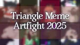Triangle animation meme - Artfight 2025
