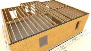 Constructie Casa din panouri SIPS