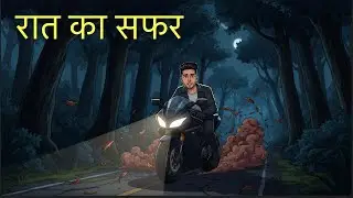 Raat ka safar | Horror stories in Hindi | Bhoot Cartoon | Dark Friday | Ep3