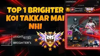 CSR TOP  1 BRIGHTERS  / highlights free fire cs ranked , BRIGHTERS OFFICIAL 