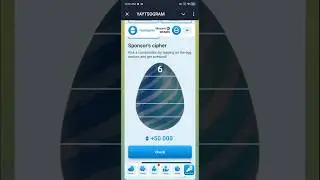 Yaystogram Egg 🥚🥚🥚 Cipher code today 29 December