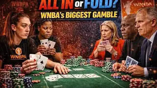 All in or fold? WNBA'S biggest gamble #wnba #wnbacontract #cba #poker #AlliInorFold 🃏