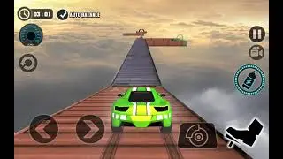 3 years old kid playing Impossible Stunt Cars Trucks 3d, sport car ramp, videos for kids #1