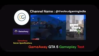 GameAway Virtual PC || GameAway GTA 5 || GTA 5 ||  @TheCloudGamingIndia