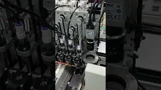 EMMC Programming Process | Storage Chip Burn-In Demonstration #shorts