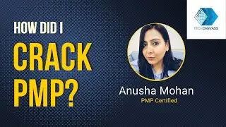 How to crack PMP Exam in first attempt | PMP Success Story - Anusha | Techcanvass