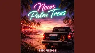 Neon Palm Trees