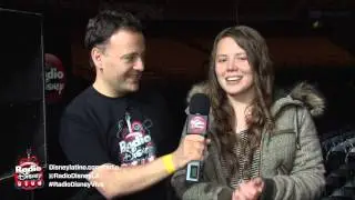 Radio Disney Vivo 2012: Santiago de Chile - Entrevista a Jesse & Joy