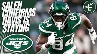 Saleh: Corey Davis Will Remain A New York Jets This Season