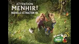 Parc Asterix - Attention Menhir ! / 4D theater