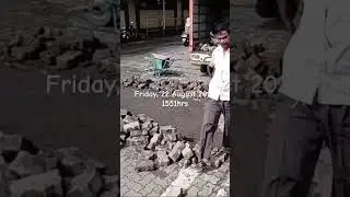 #potholes #potholerepair #bmc #paverblocks #kalanagar #bandraeast #bandra #mumbai #mumbaisuburban