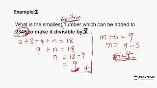 Divisibility Test for 2 and 3 (Mathematics Form 1 Topic 3 Lesson 1 out of 6)