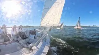S80 Race 14th last part to finish line