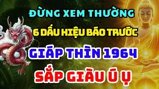 TRỜI PHẬT CHỈ RÕ 6 Dấu Hiệu Báo Trước GIÁP THÌN 1964 Phước Lớn Đang Đến, Đời Đổi Vận Tài Lộc Gõ Cửa
