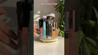 Best Amazon Finds ~ Makeup Organiser #amazonfinds #amazonhaul #makeup #organizer #ashortaday