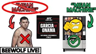 BEEWOLF LIVE!! UFC Vegas 110 Garcia vs Onama Fight Companion