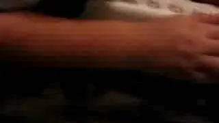 Birthday cake faceplant