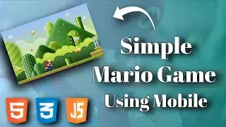 Simple Mario Game Using Js in Android/iPhone