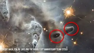 Massive Gas Streamers captured in Carina Nebula by Hubble Space Telescope