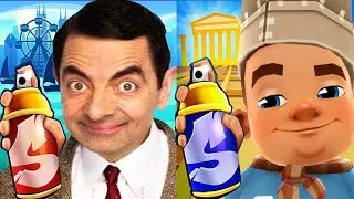 Subway Surfers Greece 2022 King vs Mr Bean Subway Run Gameplay HD