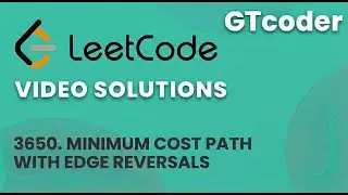 Leetcode Daily 27-01-2026 | Problem No. 3650 Minimum Cost Path with Edge Reversals