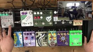 Fuzzrocious Pedals - Playing Mantis - drive boost distortion synth oscillator - BASS