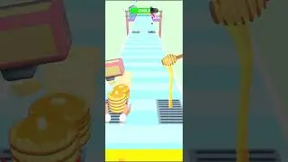 Pancake Stack Run⚠️👀(game download link in the description)📢🚨 #viral #gameplay #games