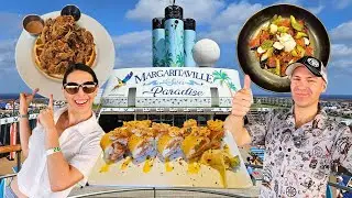 We Ate EVERYTHING on the Margaritaville at Sea Paradise - Dining Review
