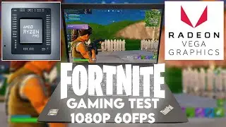 Lenovo ThinkPad X395: Can It Game? (Fortnite 1080p 60FPS Test)