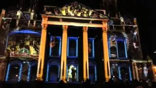 Leeds Civic Hall: Clock Projection With Chimes