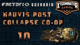 Factorio Nauvis Post Collapse Scenario EP10 - Mainland Oil Base Setup! : Multiplayer Gameplay