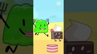 when eat the cake at stake By gelatin From bfdi #gelatinbfdi #cakebfdi