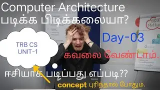 TRB Computer instructor|UNIT-1|computer architecture|computer components|tamil