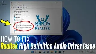 Fix Realtek High Definition Audio Driver on Windows 11 | Download Realtek HD Audio Driver