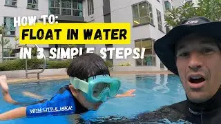 Как научить плавать вашего ребенка с маленьким Микой 3 года (Эпизод 3) 🐳💦 #плавание #обучениедетей