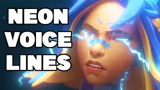 NEON Voice Lines VALORANT | Episode 4 Act 1 Preview Event