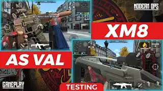 Modern ops - Testing AS VAL & XM8 (TDM) Gameplay