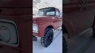 FULLY Restored &lsquo;63 Ford Flareside 4x4 4-Speed (DRIVE + WALK-AROUND) #vintage #ford #truck #4x4