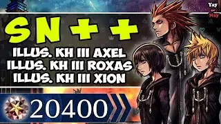 KHUX : SN++ - Illus. KH III Axel , Roxas & Xion Deal!