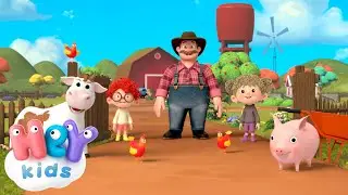 Bienvenue &agrave; la ferme ! | Chansons avec des animaux pour enfants | HeyKids en Fran&ccedil;ais