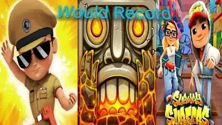 little singham vs temple run 2 game #viral #gaming #youtubeshorts