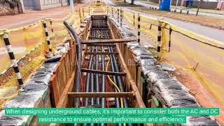 AC and DC resistance for underground cable Borneo Sarawakian EE