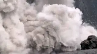 Amazing Sonic Boom Of Dukono Volcano Eruption, Indo-Pacific Ring Of Fire
