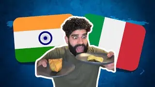 Indian Samosa 🇮🇳 vs Italian Samosa 🇮🇹