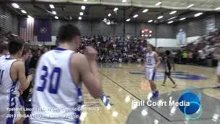 Emoni Bates with 1:44 for the win Ypsilanti Lincoln vs Det. Catholic Central