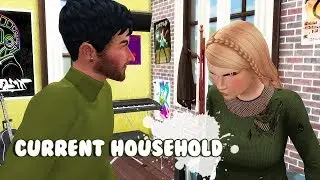 The Sims 4: Current Household - Differences In The Family Tree (December 2017)