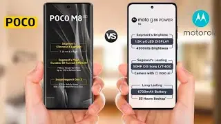 Poco M8 5G vs Moto G86 Power 5G II Full Comparison