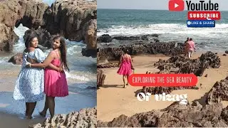Last day in vizag🌊| samudra kr bicho bich🏄‍♀️🌊| beauty of ocean🐚🪸 